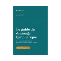 Couverture du guide du drainage lymphatique