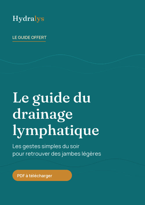 Couverture du guide Hydralys du drainage lymphatique